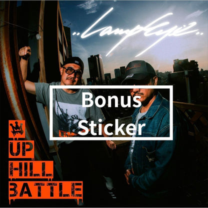 「UpHillBattle」リリース記念　ステッカー付き再販売 "下剋上" LAMPEYE  OFFCIAL